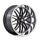 U138 Santa Cruz Glanzschwarz 20x8,5 5x5